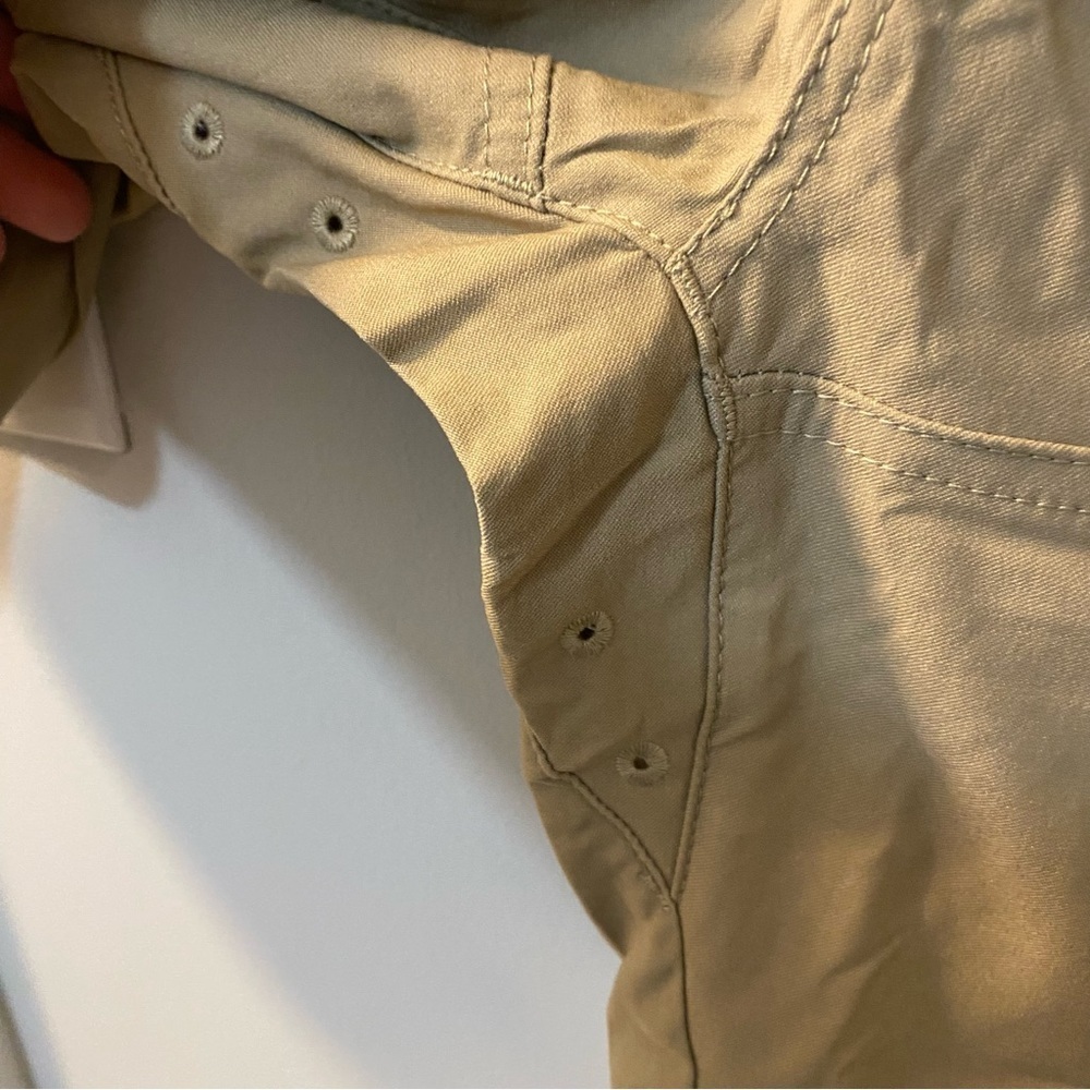 Prana stretch Zion E waist short II size small w/ 10” inseam in sandbar new - Picture 4 of 6